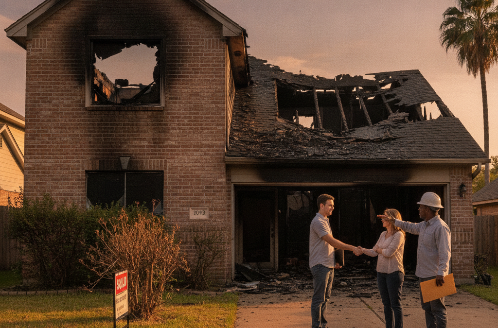 How to Sell a Fire-Damaged House in Houston Without Making a Single Repair