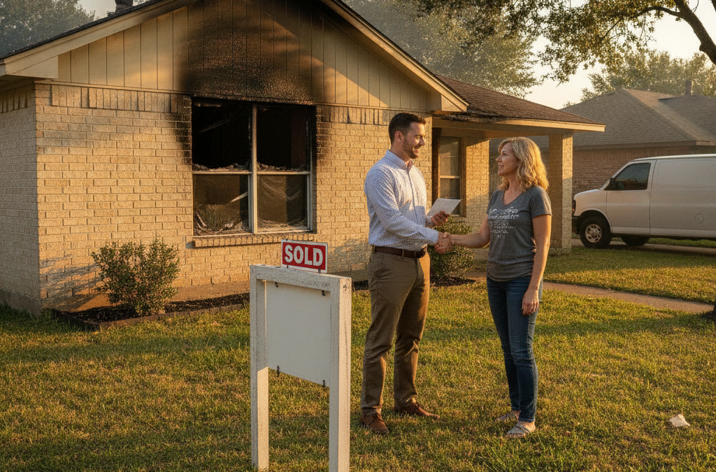 How to Sell a Fire-Damaged House in Houston Without Making Any Repairs