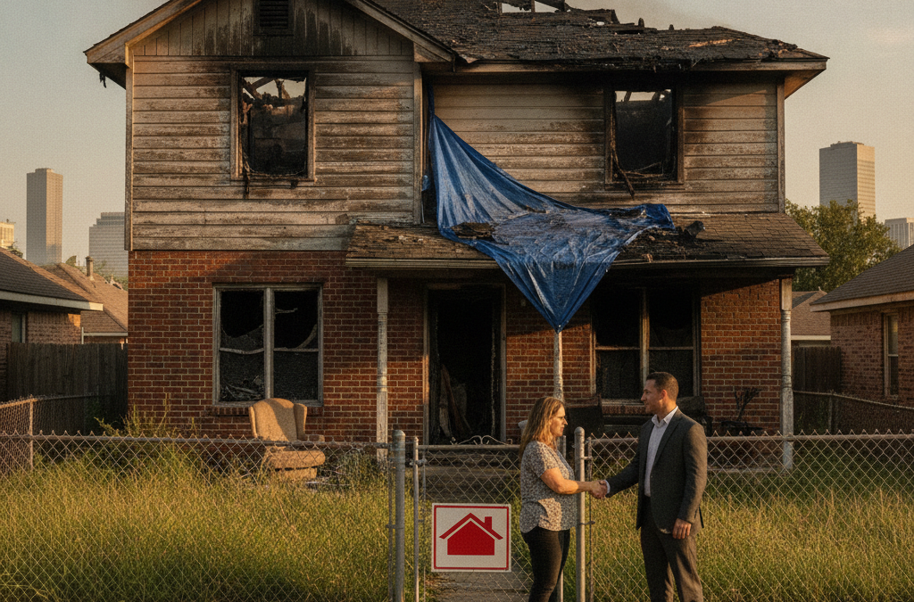 How to Sell a Fire-Damaged House in Houston Without Making Any Repairs