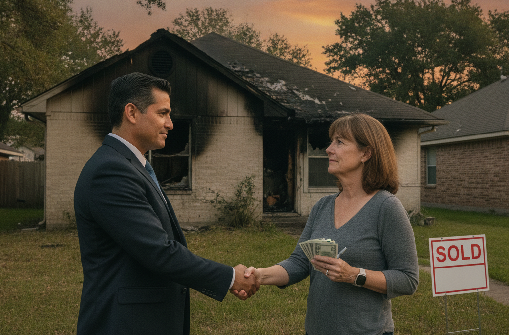 How to Sell a Fire-Damaged House in Houston Without Making Any Repairs