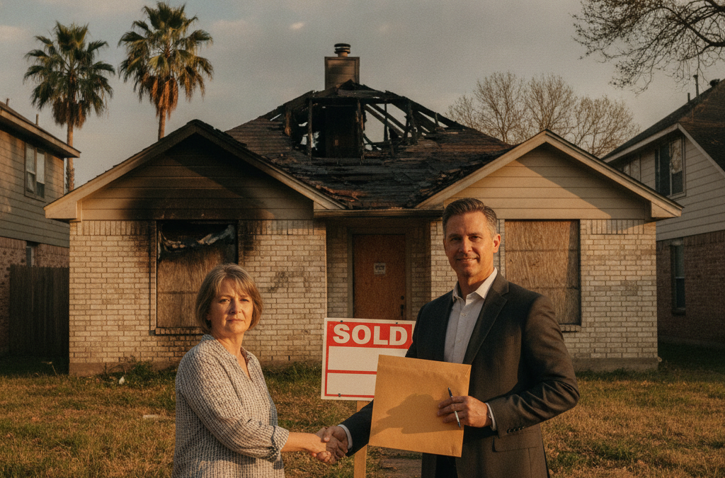 How to Sell a Fire-Damaged House in Houston Without Making Any Repairs