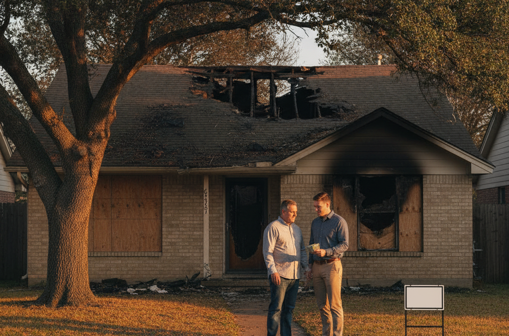 How to Sell a Fire-Damaged House in Houston Without Making a Single Repair