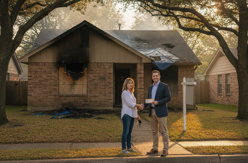 How to Sell a Fire-Damaged House in Houston Without Making a Single Repair