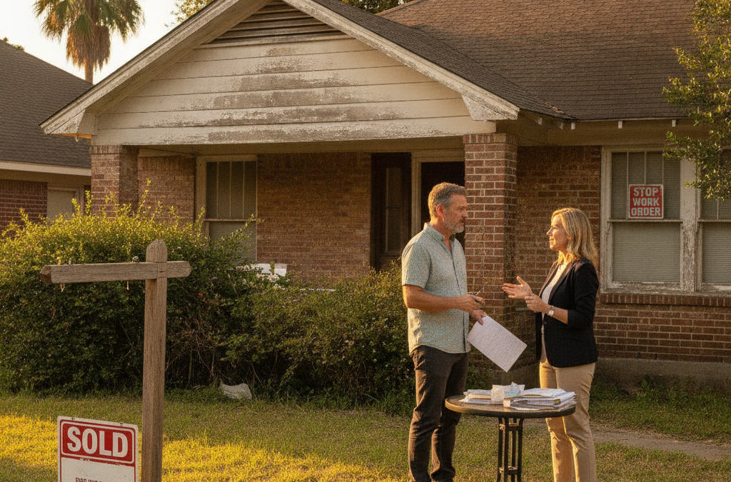 How to Sell a House in Houston When the Property Has Code Violations or an Open Permit